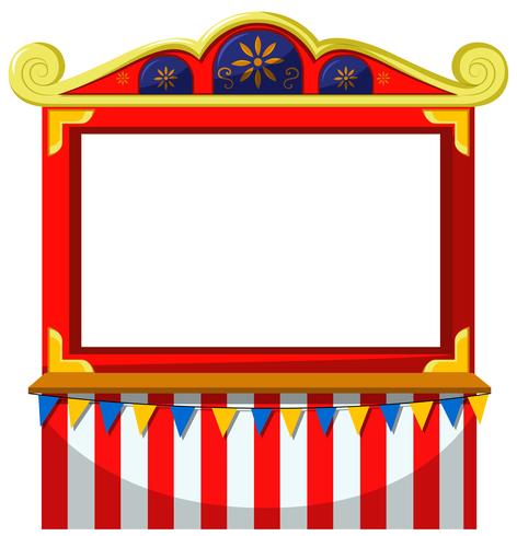 472x490 Circus Theme Blank Banner