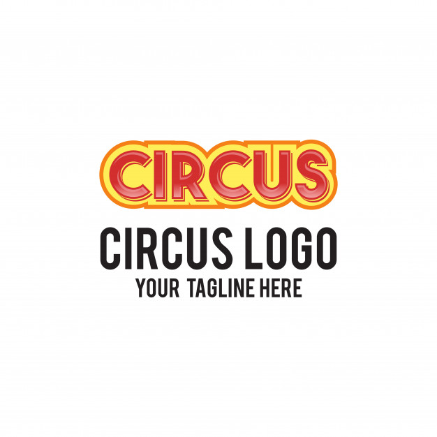 626x626 Circus Logo Vector With Pyramid Shape Concept White Vector