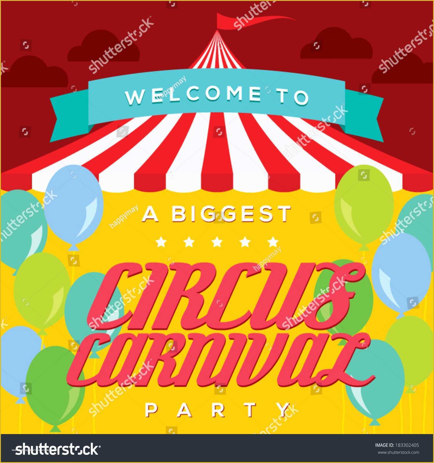 1500x1600 Circus Poster Template Free Download Of Circus Carnival Poster