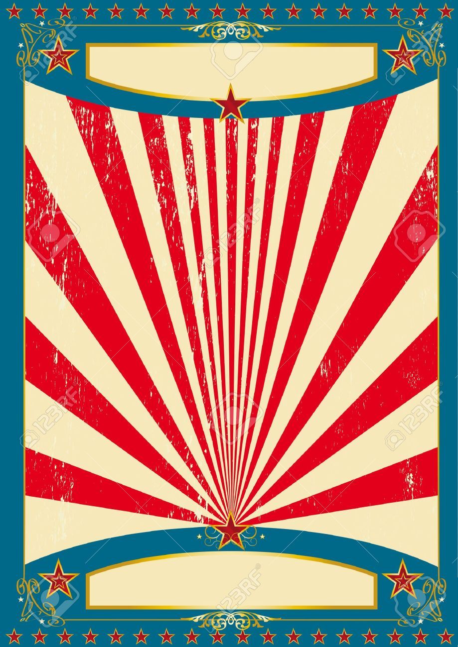 919x1300 Vintage Circus Poster Vector Free