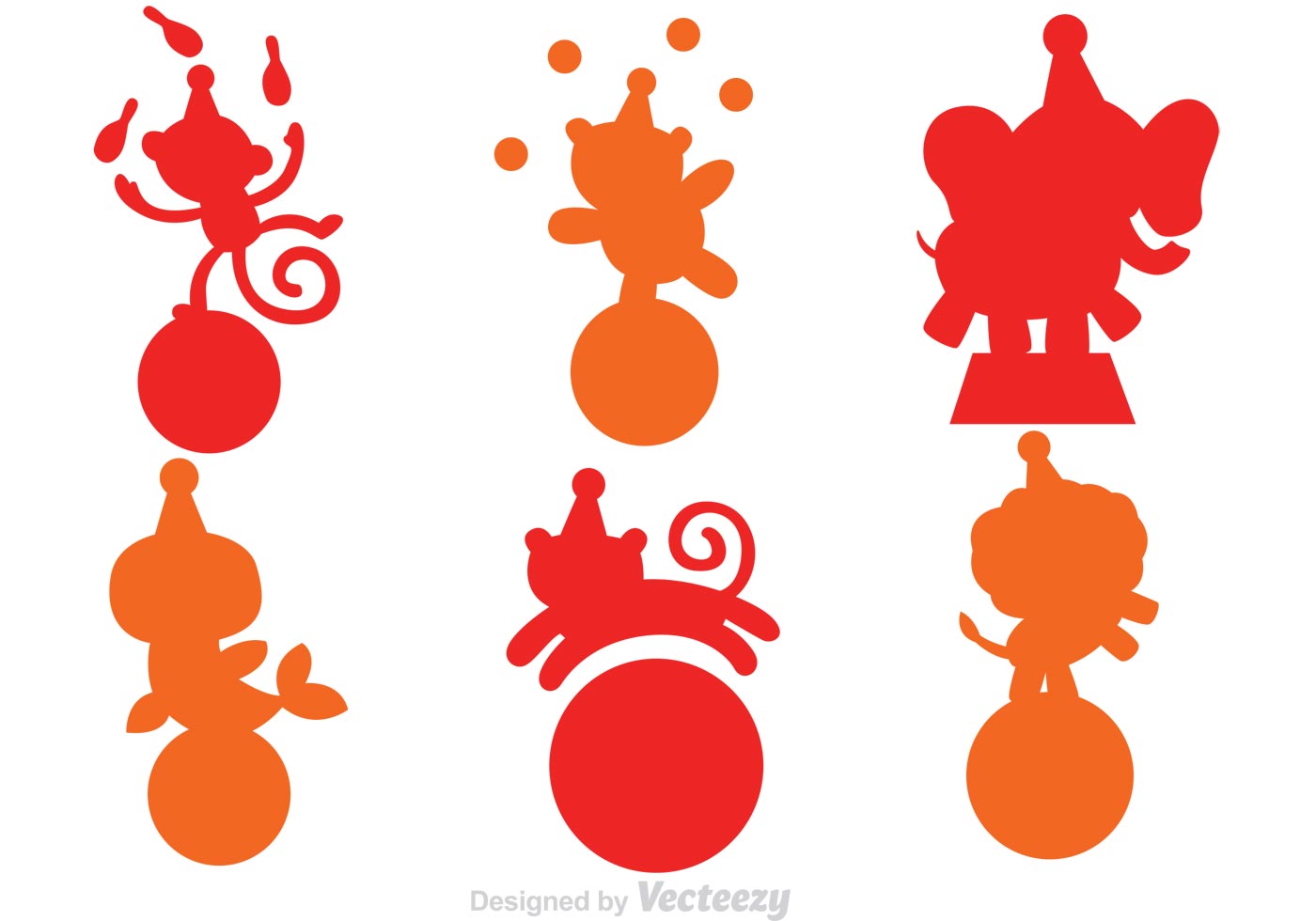 Circus Silhouette Vector