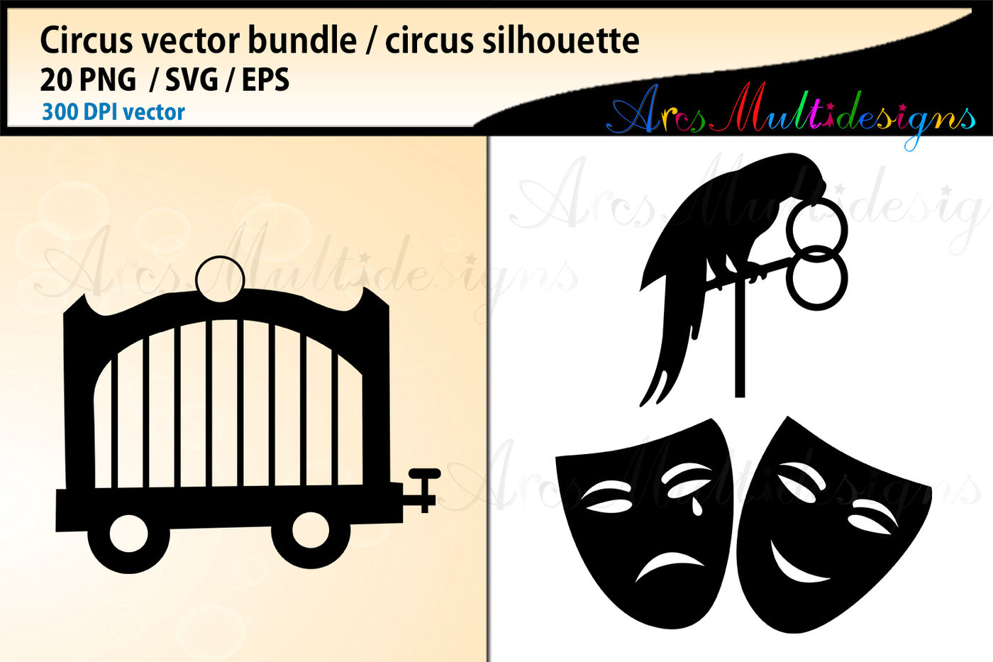 1400x933 Circus Bundle, Circus Silhouette Vector, Circus Vector Bundle