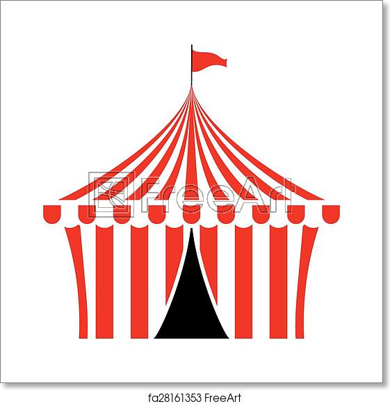 Free Art Print Of Circus Tent Vector Illustration Freeart 561x581 Free Art Print Of Circus Tent Vector Illustration Freeart