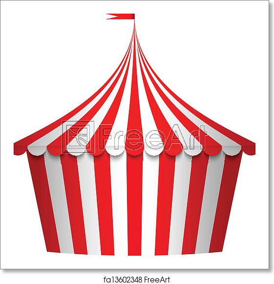 Free Art Print Of Illustration Of Circus Tent Vector Illustration 561x581 Free Art Print Of Illustration Of Circus Tent Vector Illustration