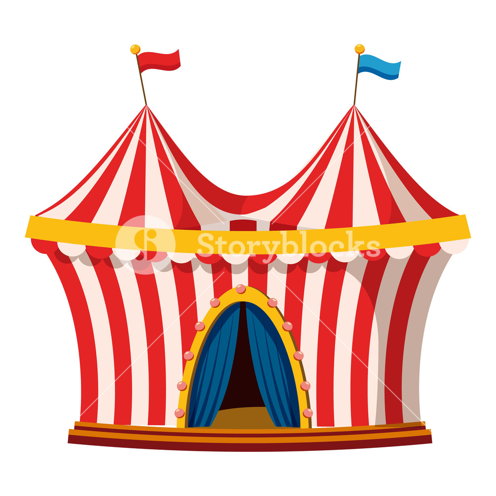 1000x1000 Circus Icon Cartoon Illustration Of Circus Vector Icon For Web
