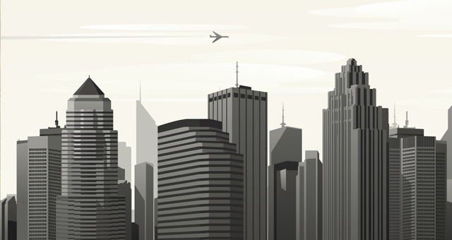 Vector City Skyline Decorative Vectors Pixeden 640x340 Vector City Skyline Decorative Vectors Pixeden