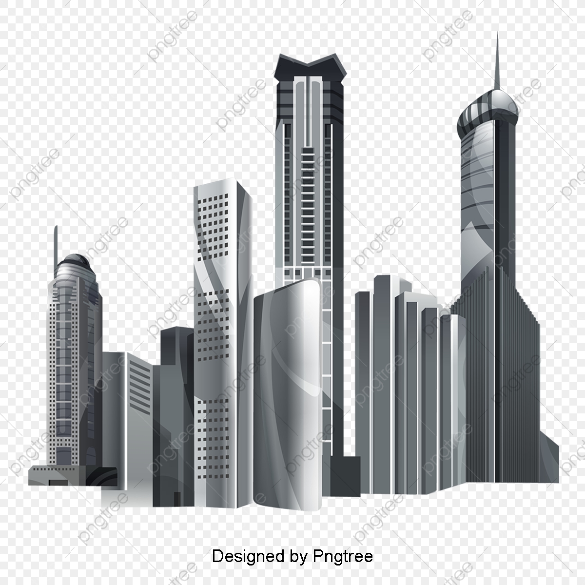 1200x1200 Creative City Building Vector Material, Building, Buildings, City