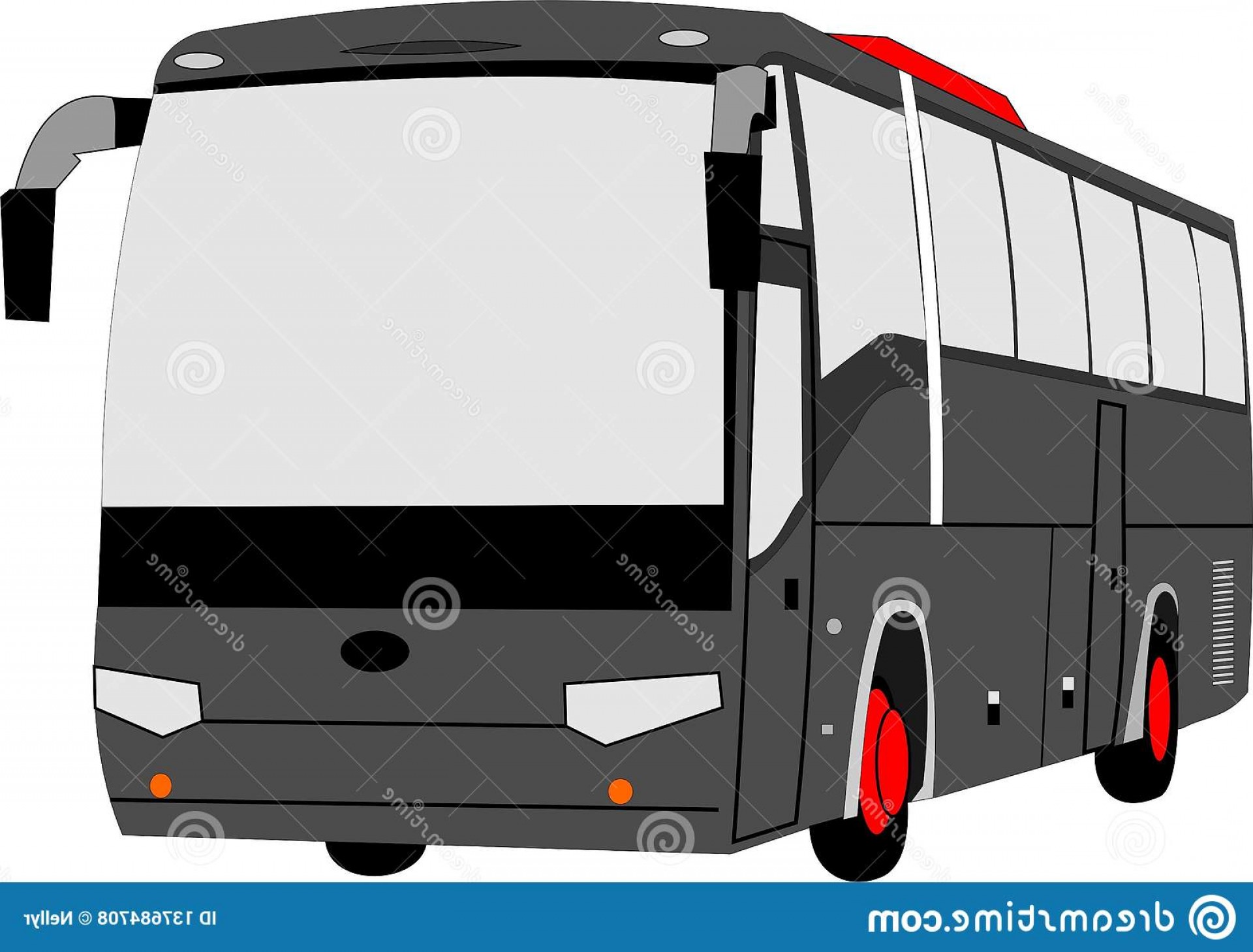 1920x1459 City Bus Vector Template Isolated Passenger Transport Ability
