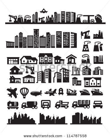 City Vector Icon 373x470 City Vector Icon