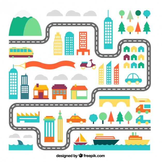 City Icons Vector Free Download 626x626 City Icons Vector Free Download