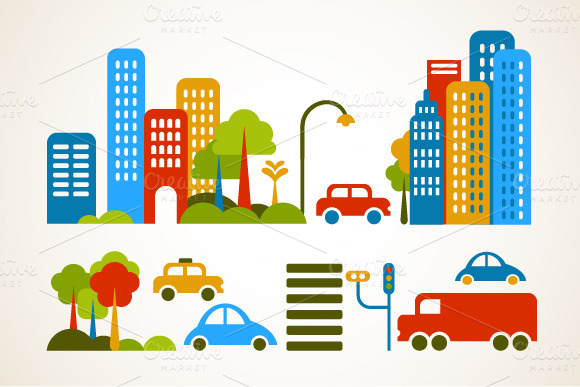 City Vector Icon 580x387 City Vector Icon