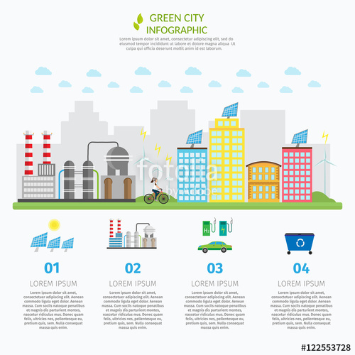 500x500 Ecology Infographic Vector Elements Illustration And Environmental