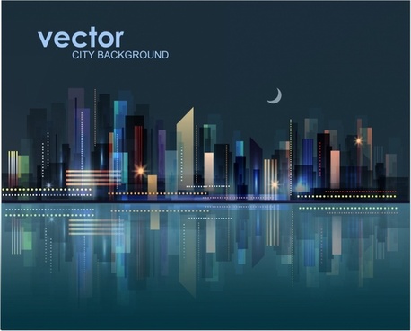 City Landscape Vector Free Vector Download 458x368 City Landscape Vector Free Vector Download