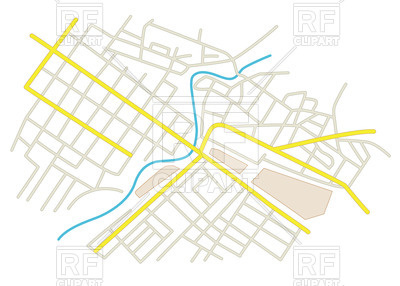 Streets On The City Plan 400x286 Streets On The City Plan