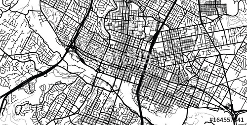 Vector City Map Of Austin, Texas Stock Image And Royalty Free 500x253 Vector City Map Of Austin, Texas Stock Image And Royalty Free