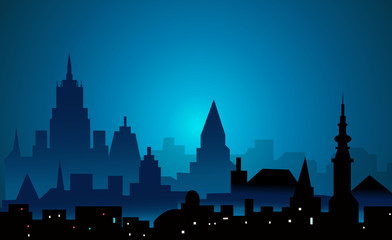 Vector Night City Stock Photos And Royalty Free Images, Vectors 392x240 Vector Night City Stock Photos And Royalty Free Images, Vectors