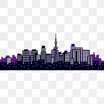 360x360 City Silhouette Png, Vector, And Clipart With Transparent