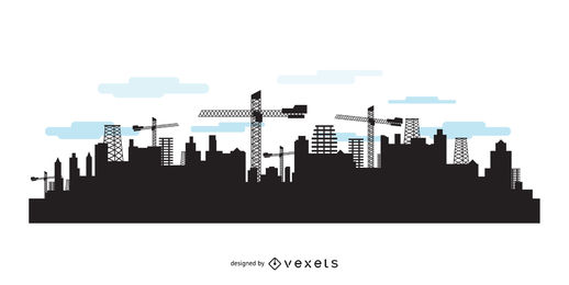 518x260 City Skyline Vector Graphics To Download