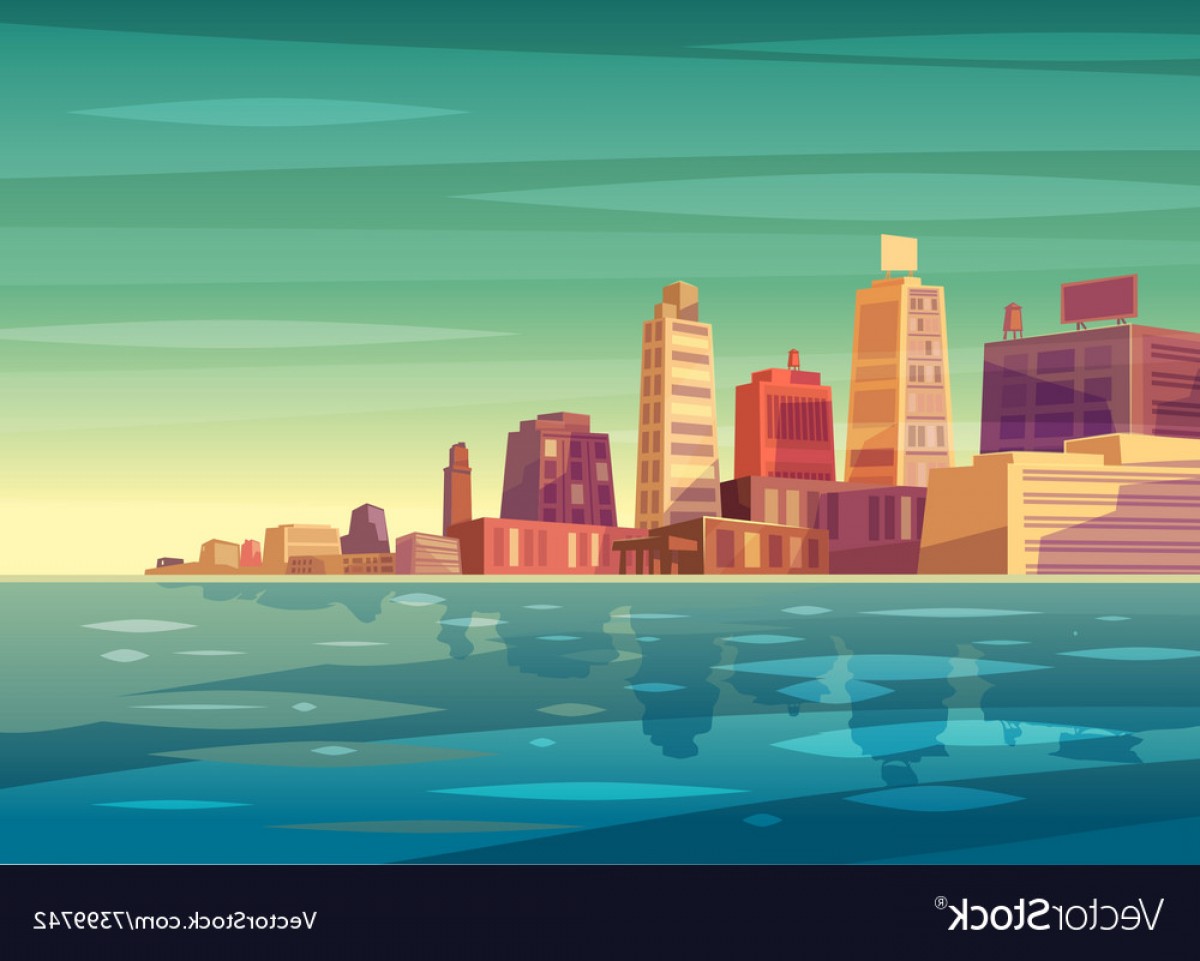 1200x961 Cartoon City Vector Cqrecords