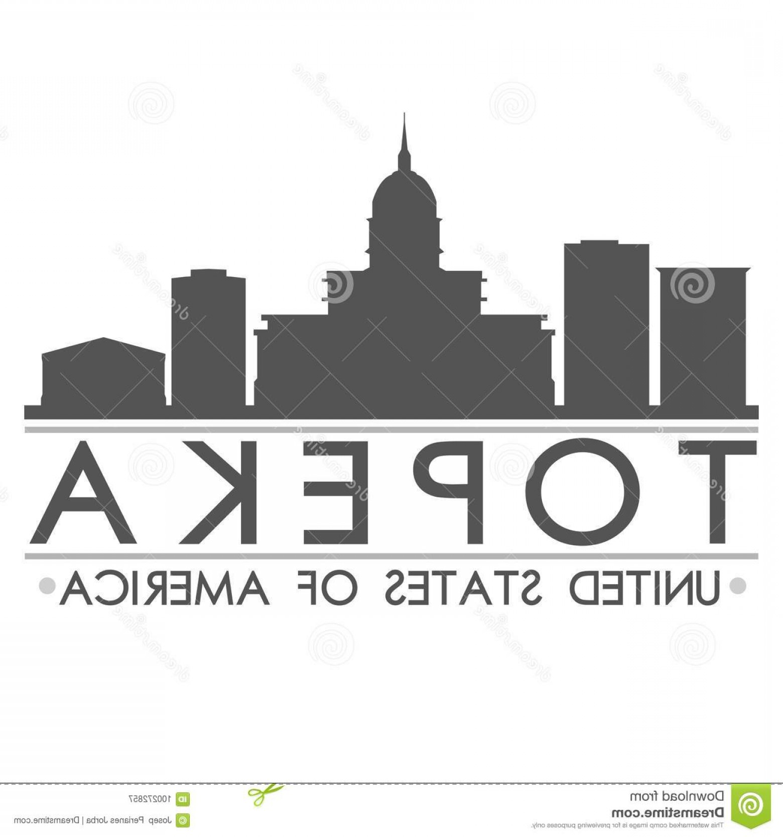 1560x1668 Skyline Topeka Emblematic Buildings Topeka Skyline Symbol Design