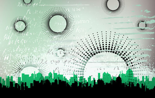 500x317 Attractive Free Cityscape Vectors For Your Urban Art Projects