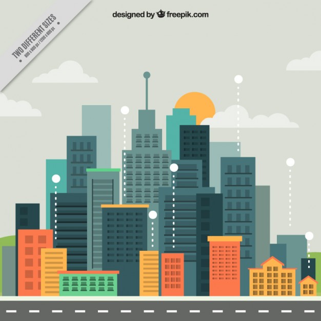 City Vector Background At Vectorified Com Collection Of City Vector Background Free For