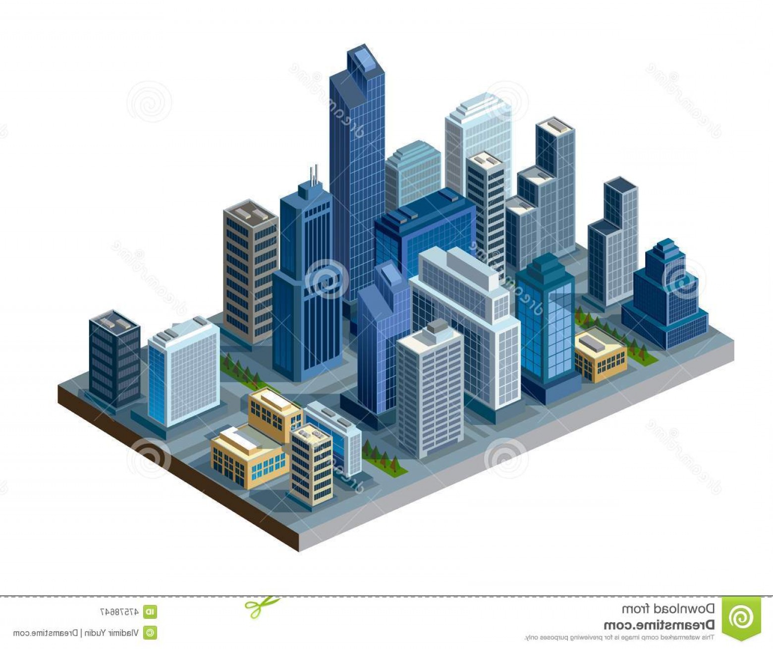 Stock Illustration Isometric City Vector Color Illustration Map 1560x1311 Stock Illustration Isometric City Vector Color Illustration Map