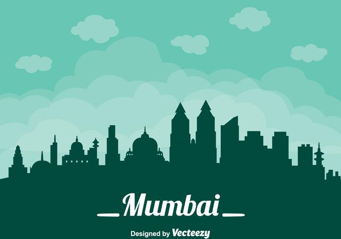 700x490 Mumbai Cityscape Vector