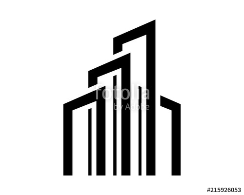 500x400 Building Silhouette Tower Skyscraper Cityscape Skyline Image