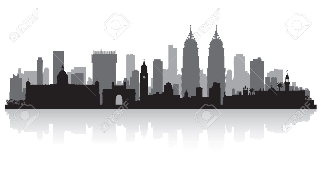 1300x714 Huge Collection Of 'city Vector Silhouette' Download More Than