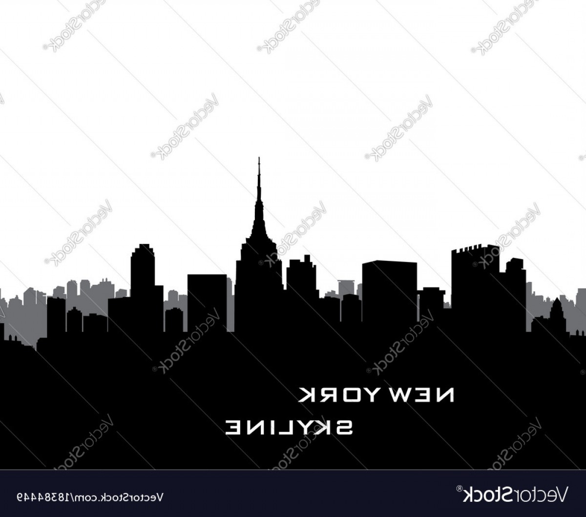 1200x1058 Nyc Cityscape Urban City Silhouette Travel Usa Vector Cqrecords