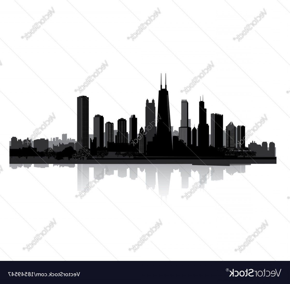 1200x1178 Skyline City View Cityscape Silhouette Urban Vector Wallkeeper