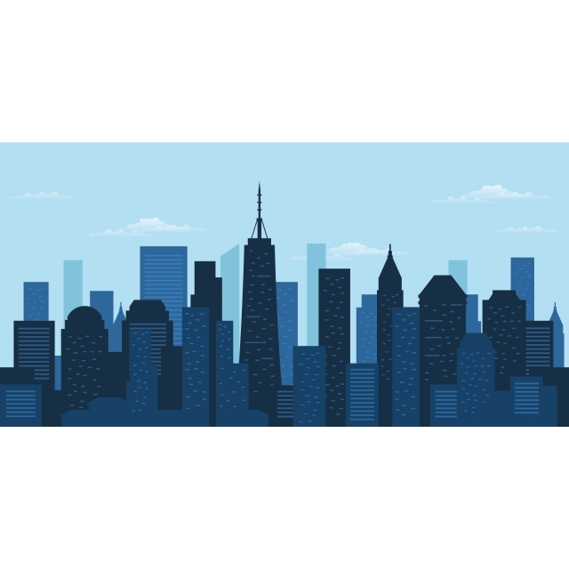 640x640 Modern City Skyline, Cityscape, Skyline, Skyscraper Png And Vector