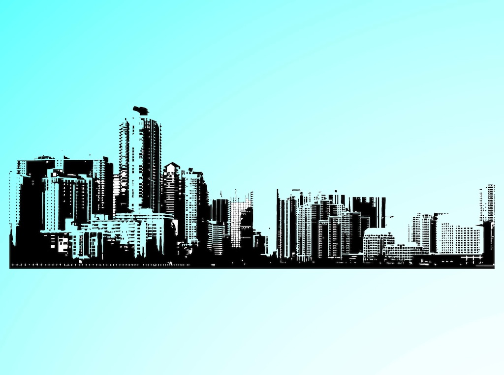 1024x763 Cityscape Design Free Vectors Ui Download