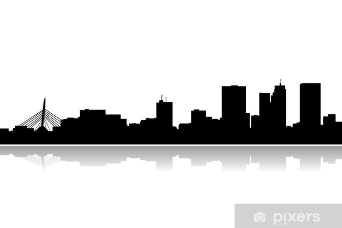 700x467 Fotomural Winnipeg Horizonte De La Ciudad Vector Pixers