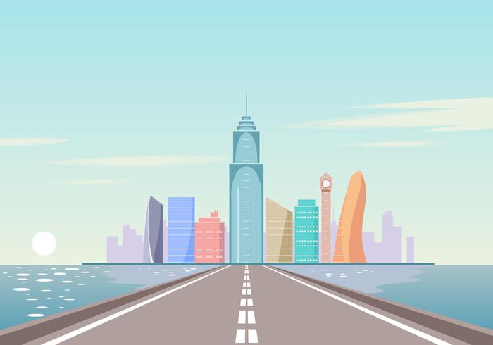 700x490 Highway To The City Free Vector