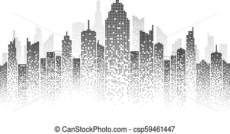 450x262 Perfil De Ciudad, Vector, Ciudad, Backgrond, Creado