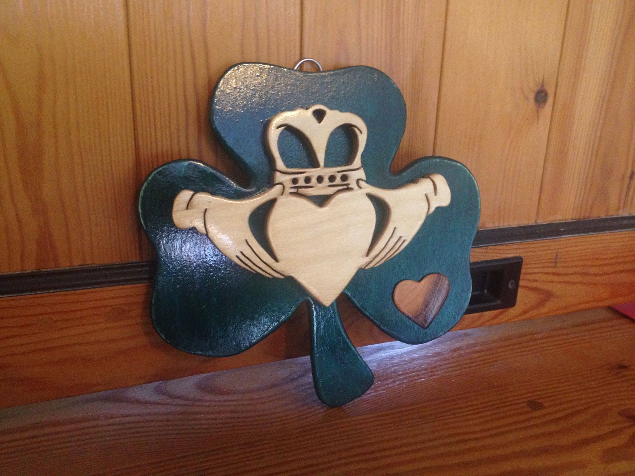 2048x1536 Claddagh Ring Laser Cut Free Vector Cdr Download