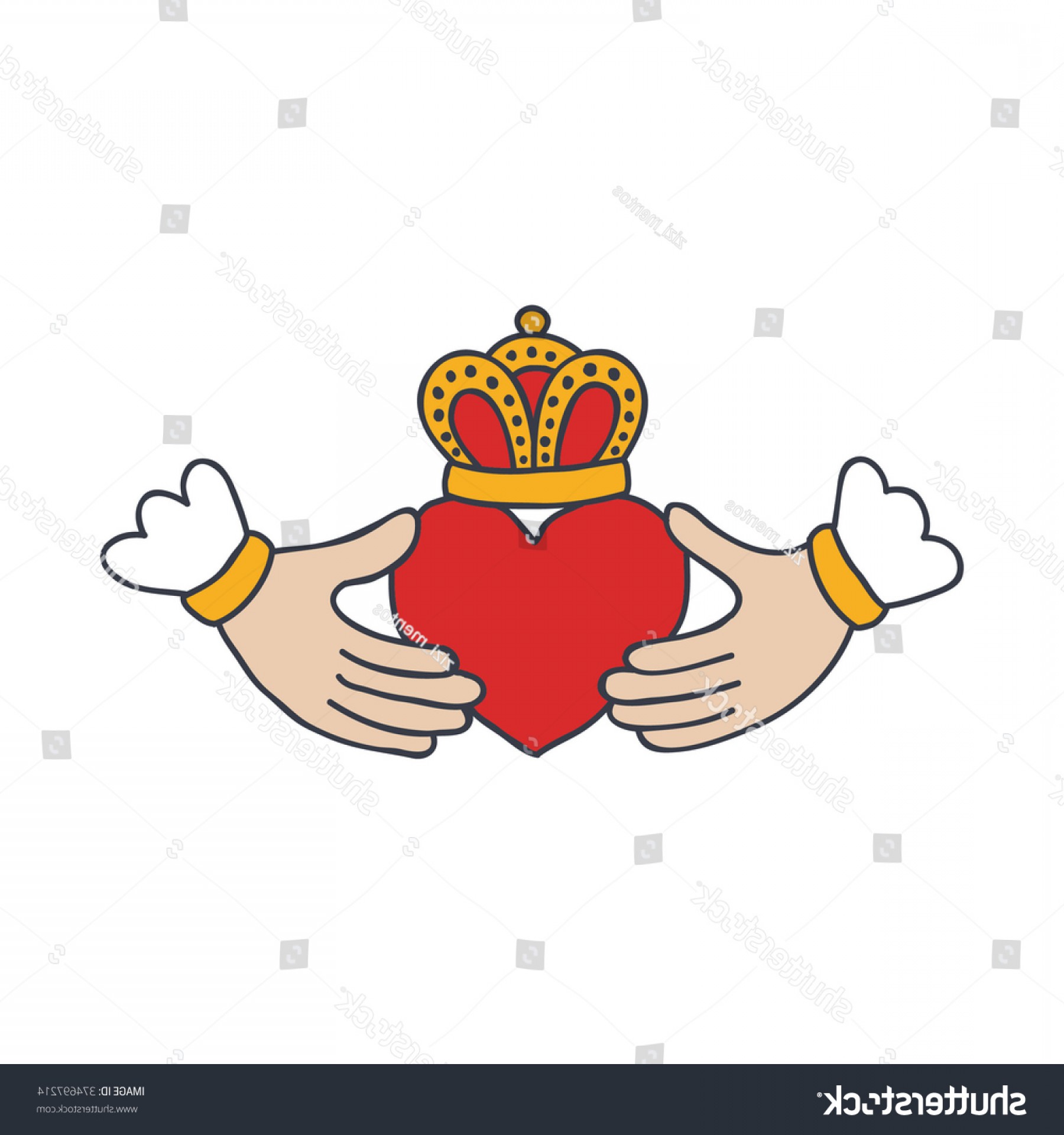 1800x1920 Claddagh Ring Vector Cultracing