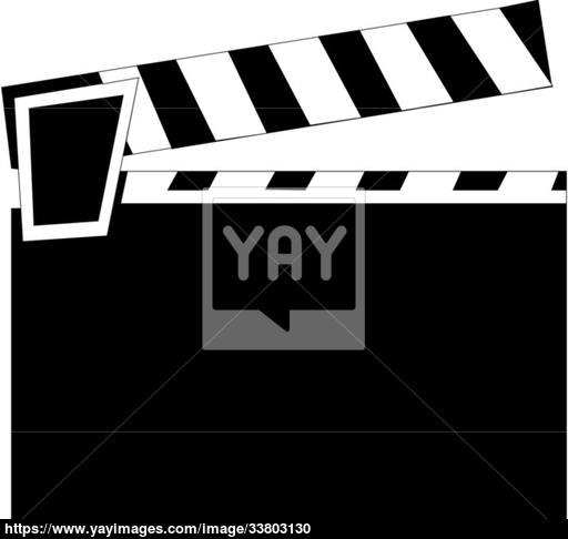 512x486 Clapboard Vector