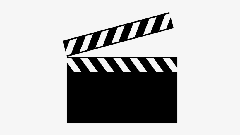 820x461 Cinema Clapboard Vector
