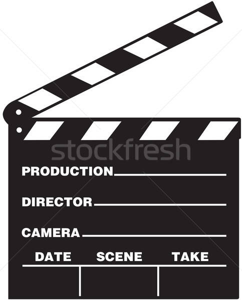 483x600 Clapboard Vector Illustration Dario Sabljak