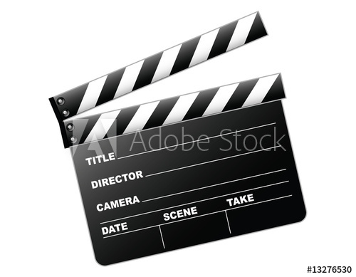 500x389 Clapboard Vector Illustration