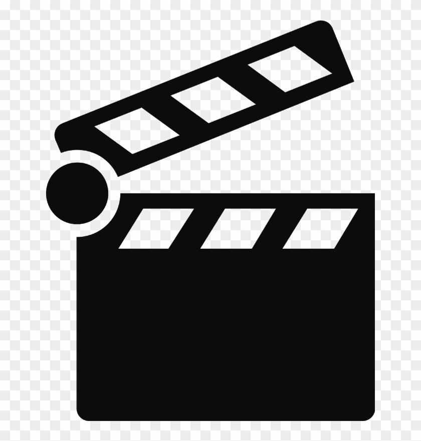840x881 Clapper Board Icon Vector