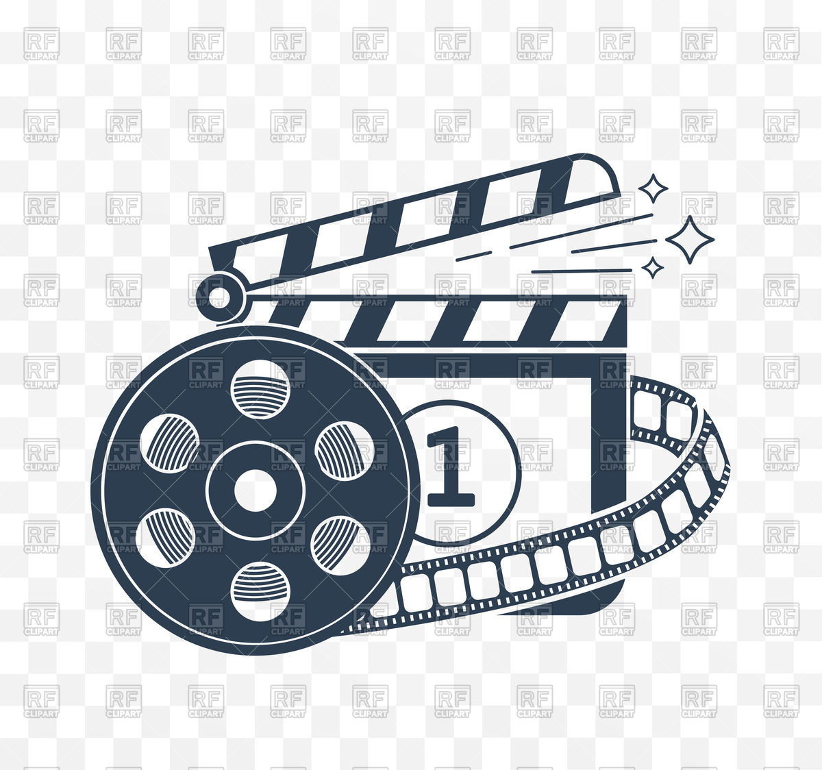 1200x1124 Cinema Clapper Board Icon Vector Image Of Icons And Emblems