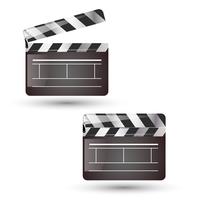 200x200 Clapper Board Free Vector Art