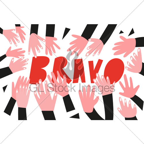 500x500 Clapping Hands,applause Vector Illustration Gl Stock Images
