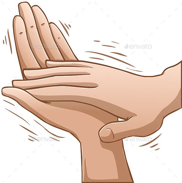 590x593 A Vector Illustration Of Clapping Hands Graphic Design Trends
