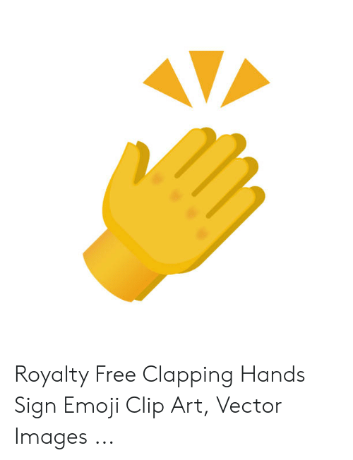 500x652 Royalty Free Clapping Hands Sign Emoji Clip Art Vector Images