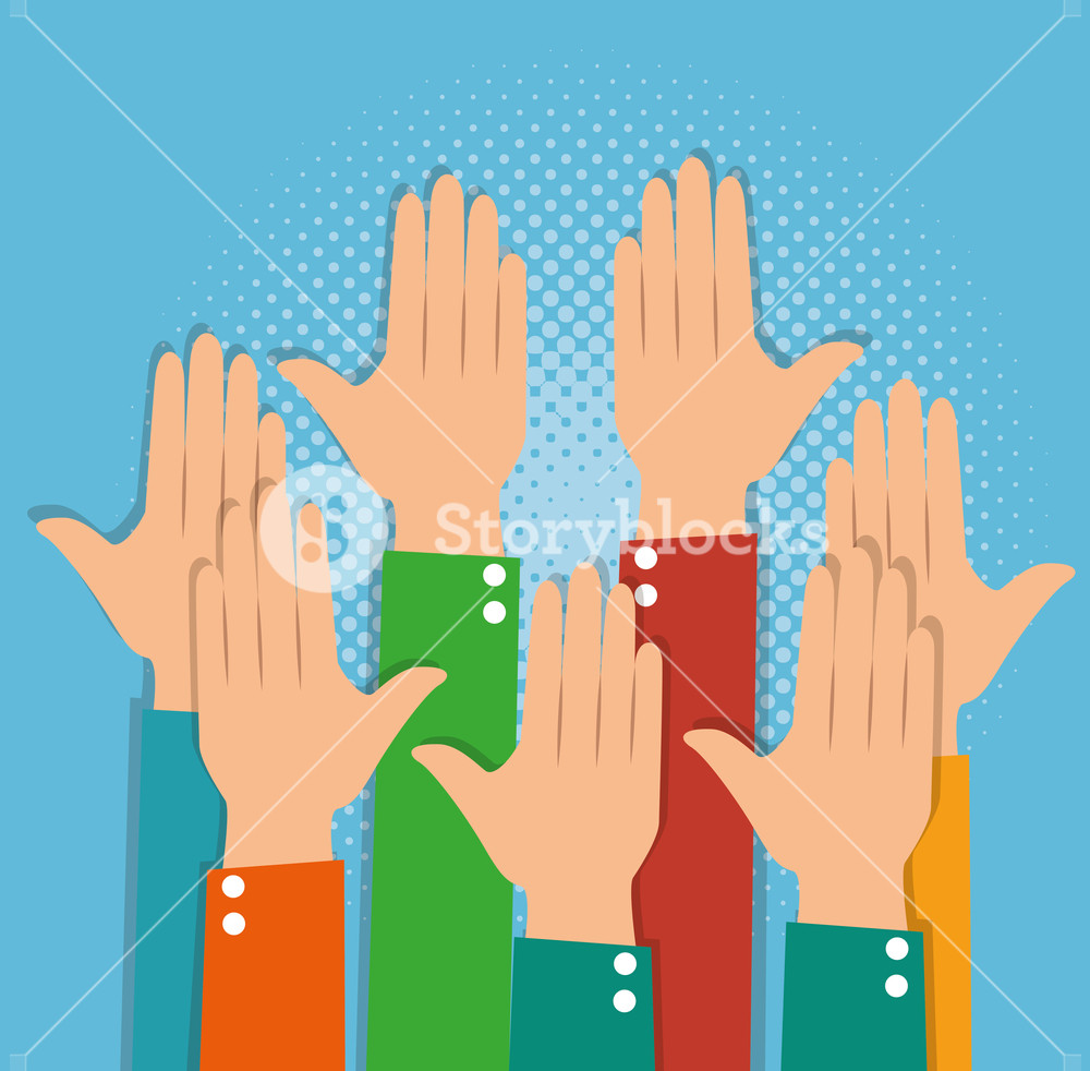 1000x982 Human Hands Clapping Ovation Applaud Hands Vector Illustration